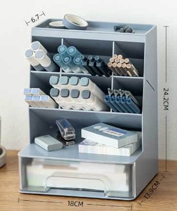 Angled Pen Holder Desk