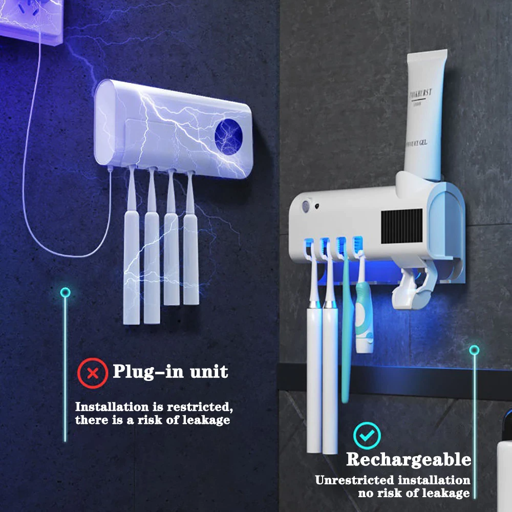 UV Light Toothbrush Sterilizer